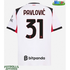 AC Milan Strahinja Pavlovic #31 Bortatröja 2025-26 Kortärmad